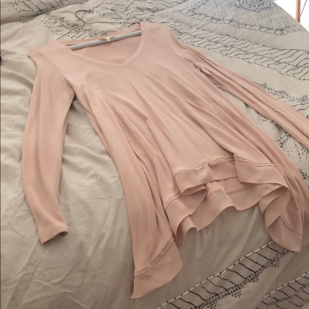 Comfy Anthropology Long Sleeve V-Neck Shirt